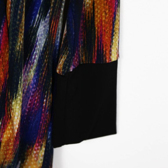 NEW LULAROE Amber Sweater Brushstrokes Watercolor - Picture 5 of 8